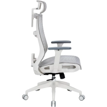 Купить Кресло офисное Officepro Balance OC620-W-LG-LG White/Light Gray - фото 5