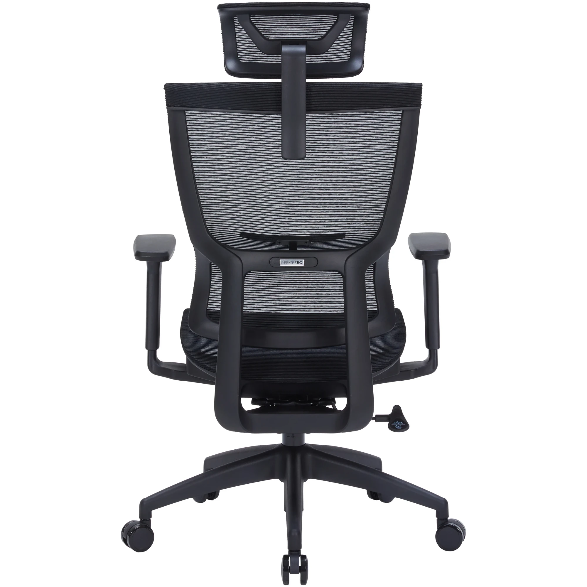 Купить Кресло офисное Officepro Elegant OC660-B-B-B Black - фото 4