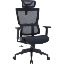 Купить Кресло офисное Officepro Elegant OC660-B-B-B Black - фото 6