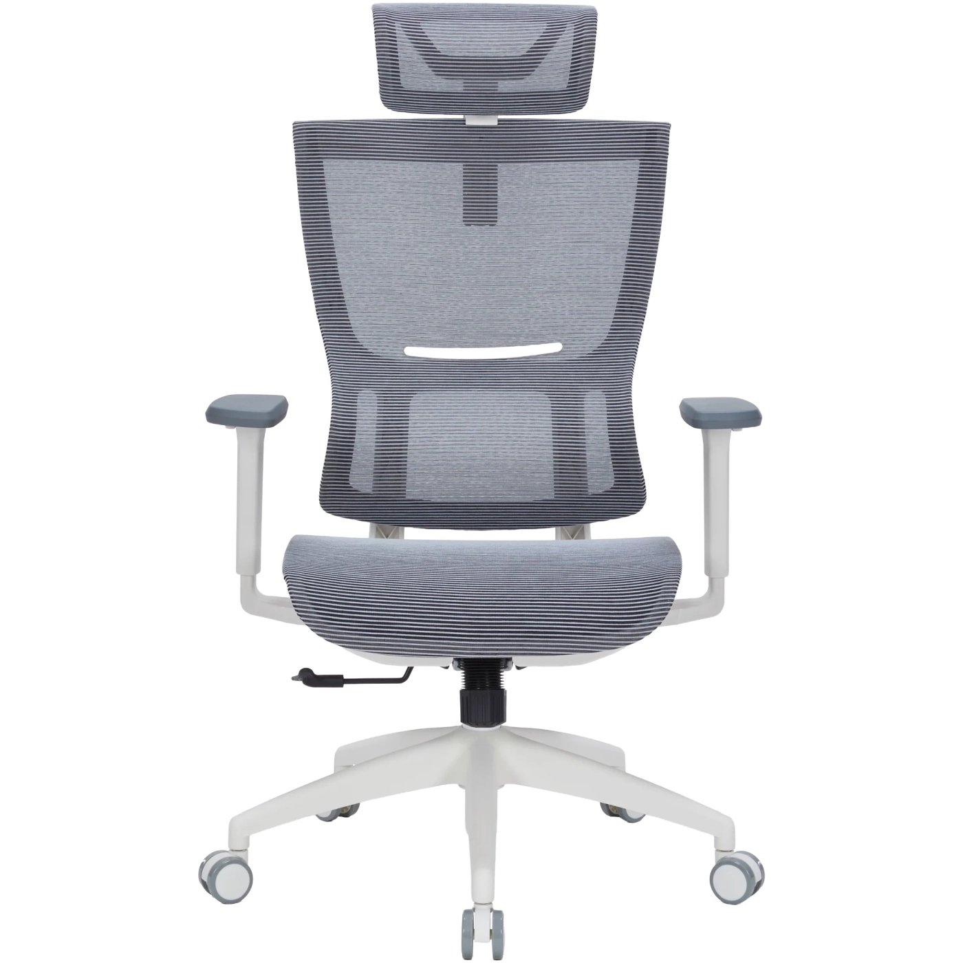 Купить Кресло офисное Officepro Elegant OC660-W-DG-DG White/Dark Gray - фото 1