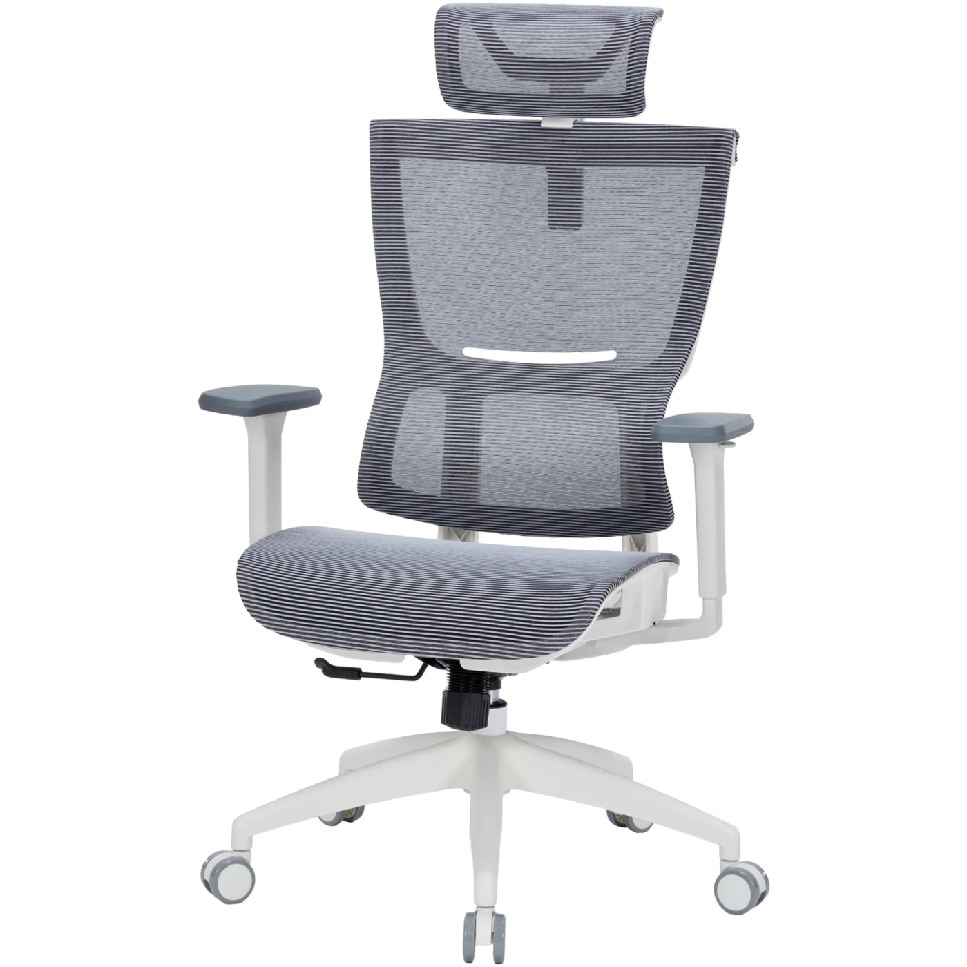 Купить Кресло офисное Officepro Elegant OC660-W-DG-DG White/Dark Gray - фото 2