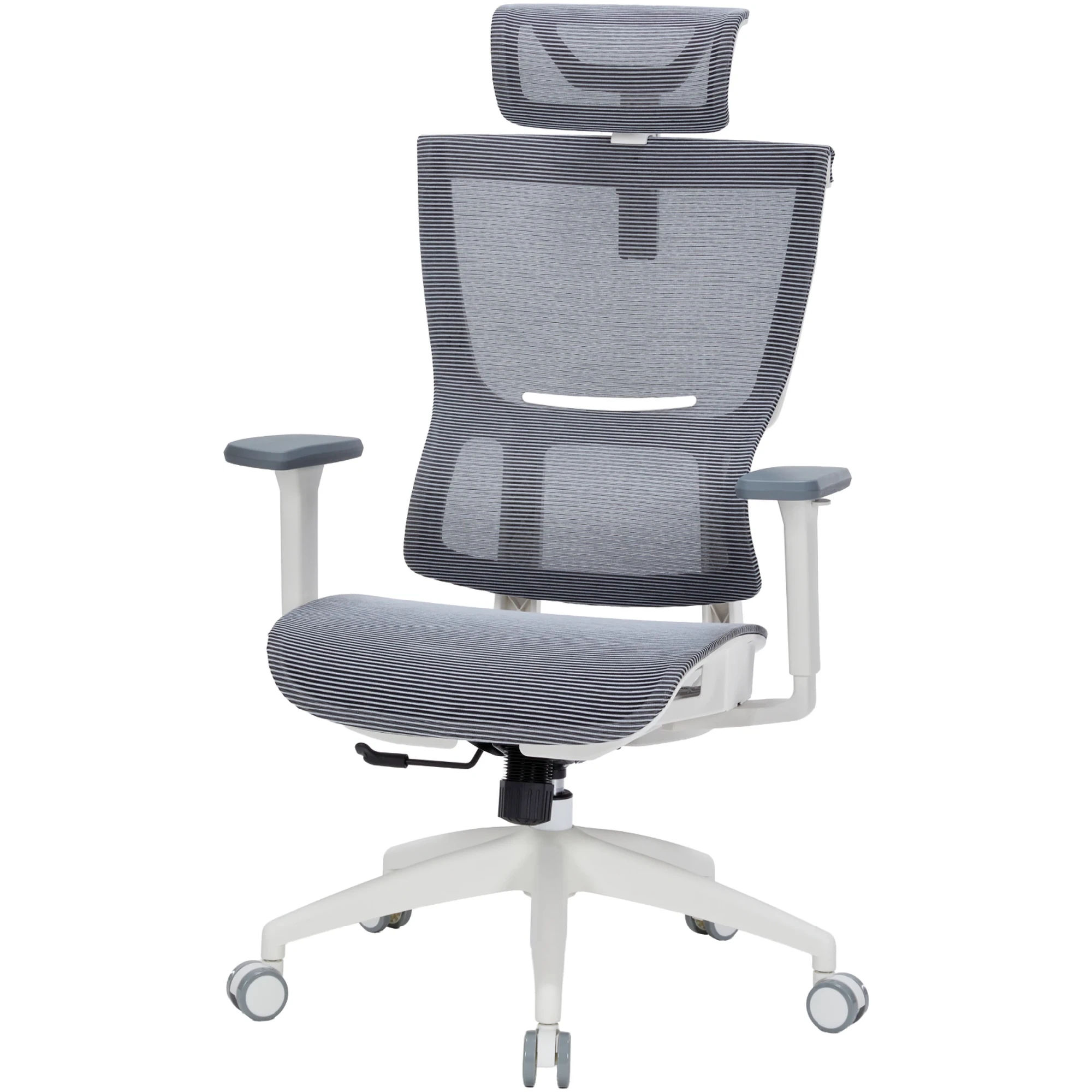 Купить Кресло офисное Officepro Elegant OC660-W-DG-DG White/Dark Gray - фото 2