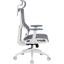 Купить Кресло офисное Officepro Elegant OC660-W-DG-DG White/Dark Gray - фото 4