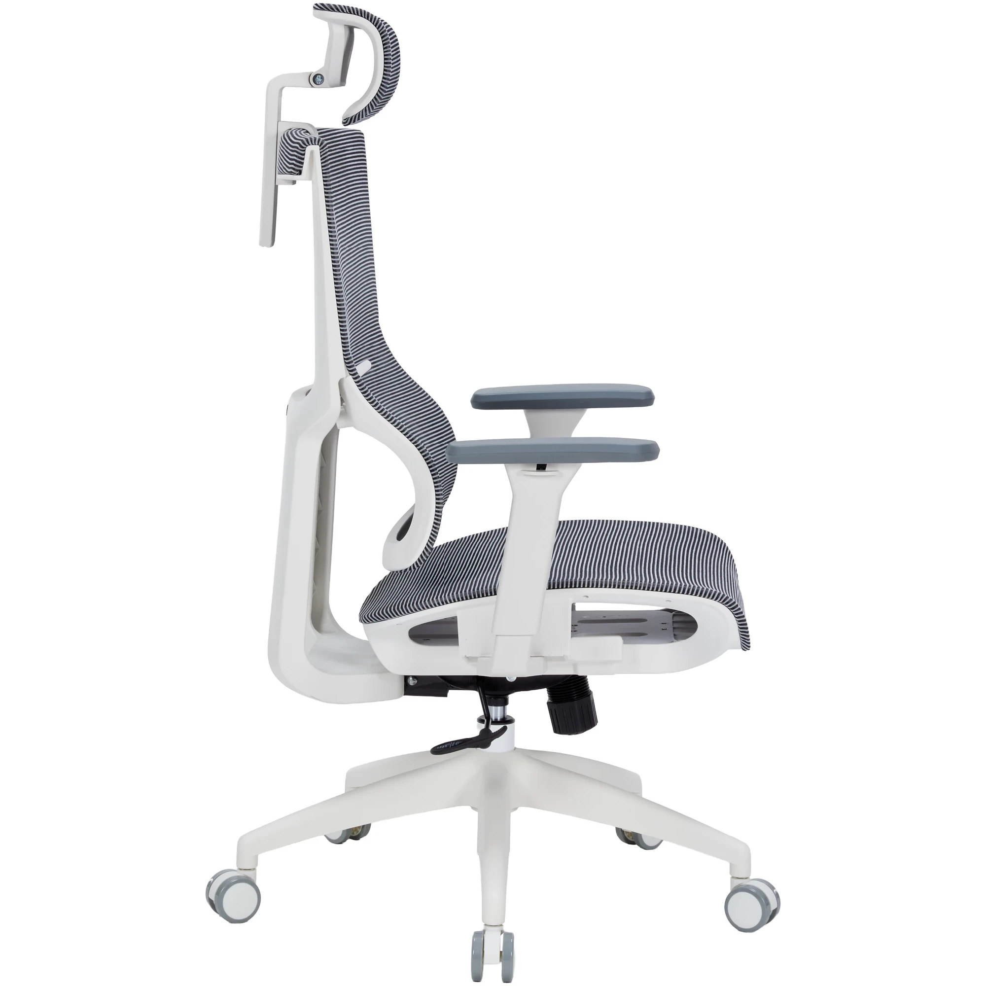 Купить Кресло офисное Officepro Elegant OC660-W-DG-DG White/Dark Gray - фото 4