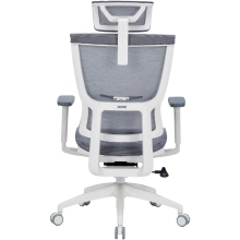 Купить Кресло офисное Officepro Elegant OC660-W-DG-DG White/Dark Gray - фото 5