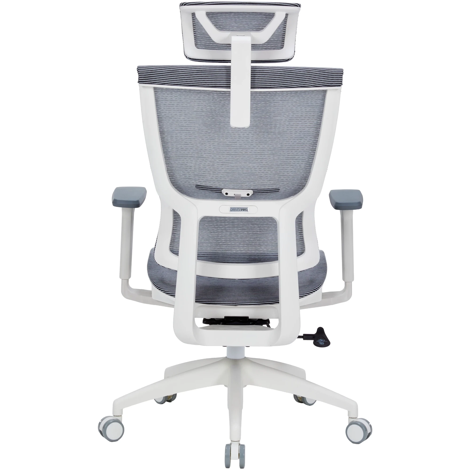 Купить Кресло офисное Officepro Elegant OC660-W-DG-DG White/Dark Gray - фото 5