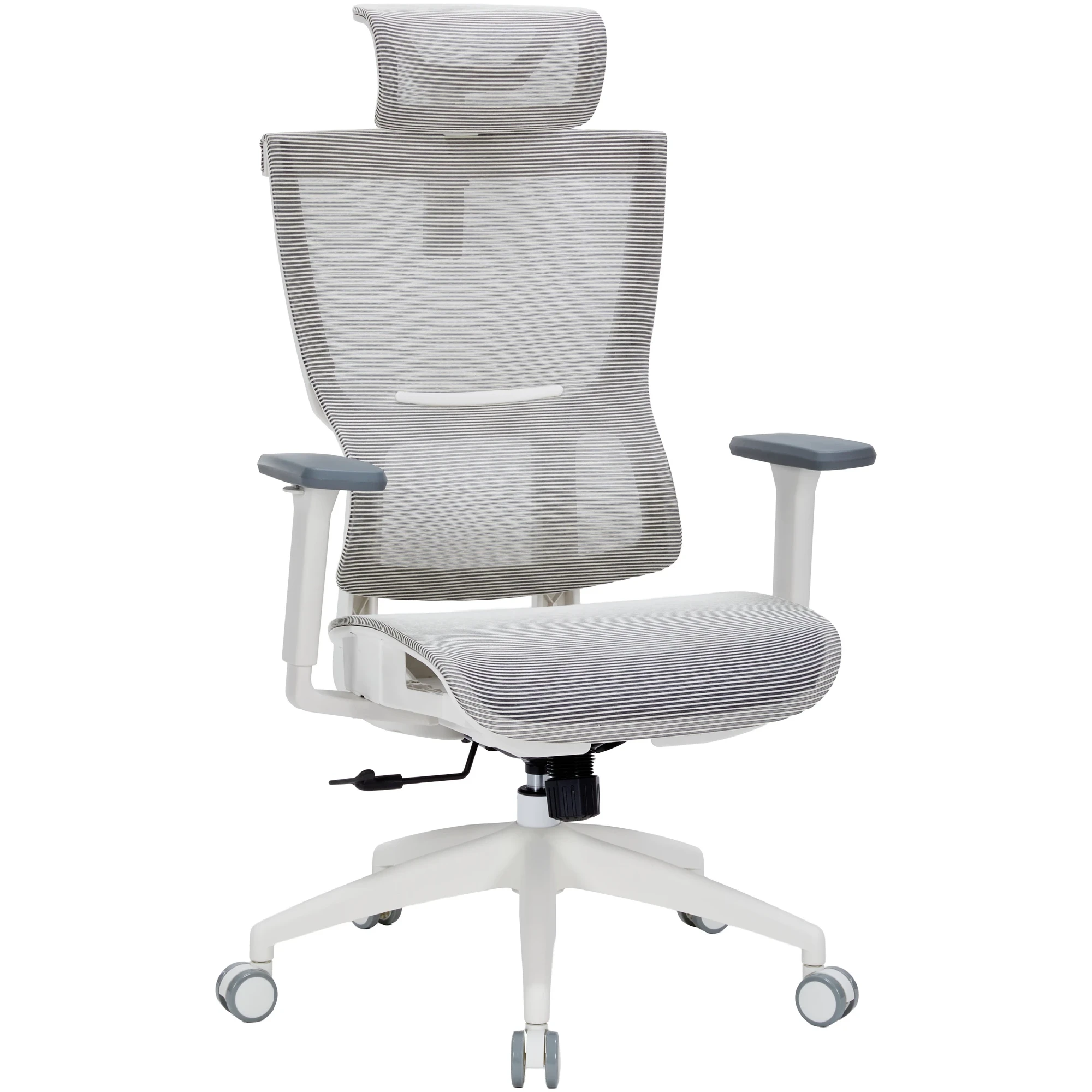 Купить Кресло офисное Officepro Elegant OC660-W-LG-LG White/Light Gray - фото 6