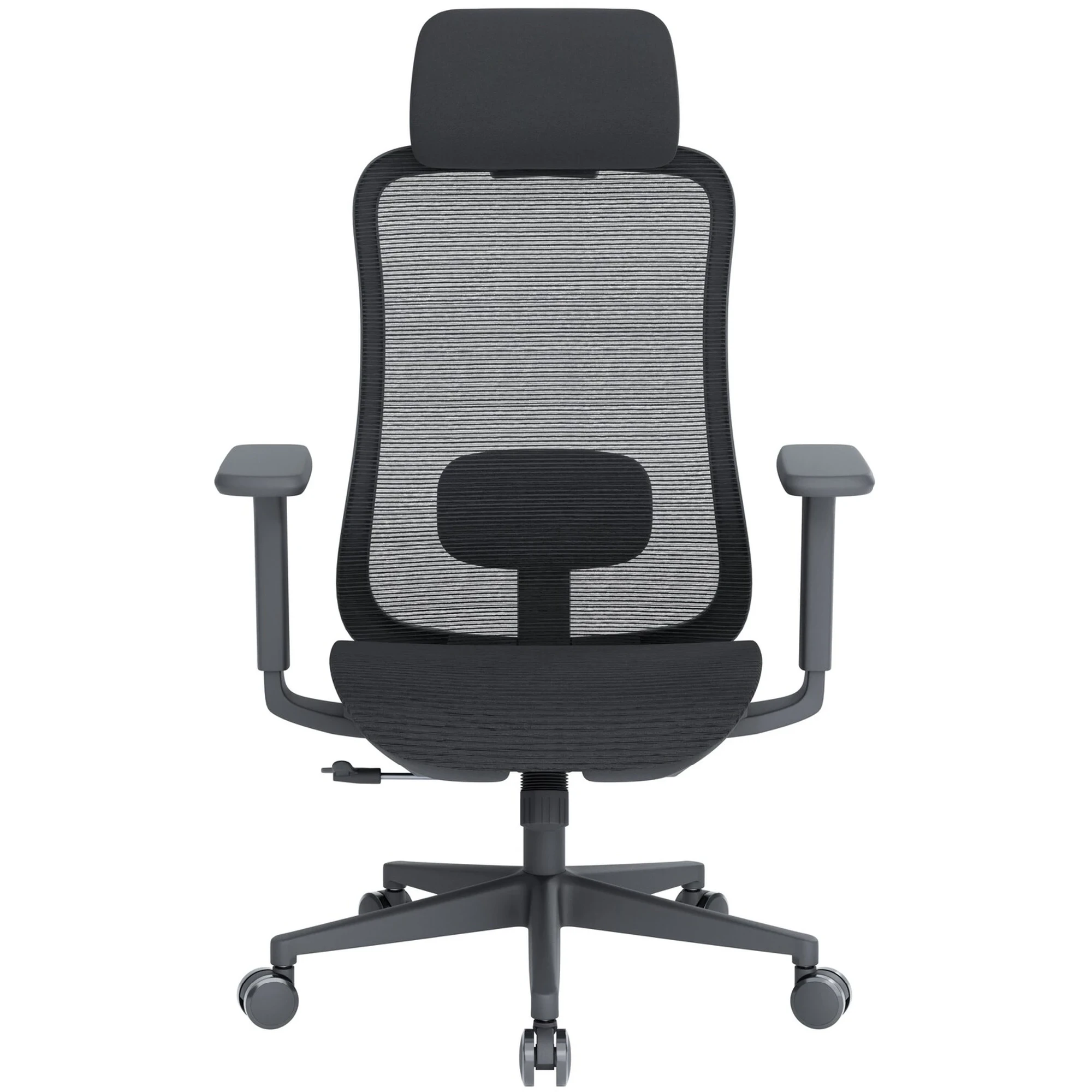 Купити Крісло офісне Officepro Wave OC670-B-B-B Black - фото 1