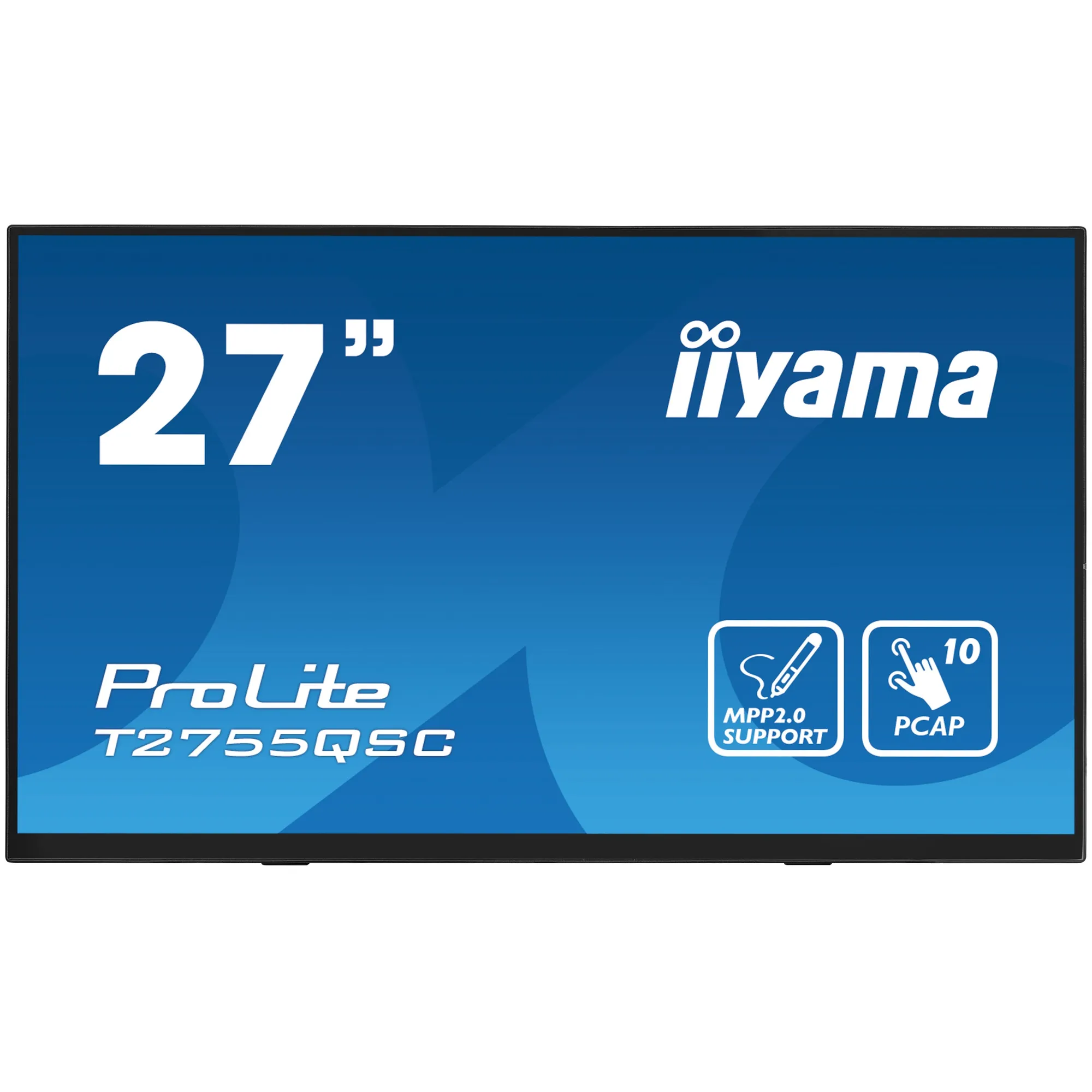 Купить Монитор сенсорный 27" Iiyama ProLite T2755QSC-B1 - фото 1