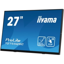 Купить Монитор сенсорный 27" Iiyama ProLite T2755QSC-B1 - фото 5