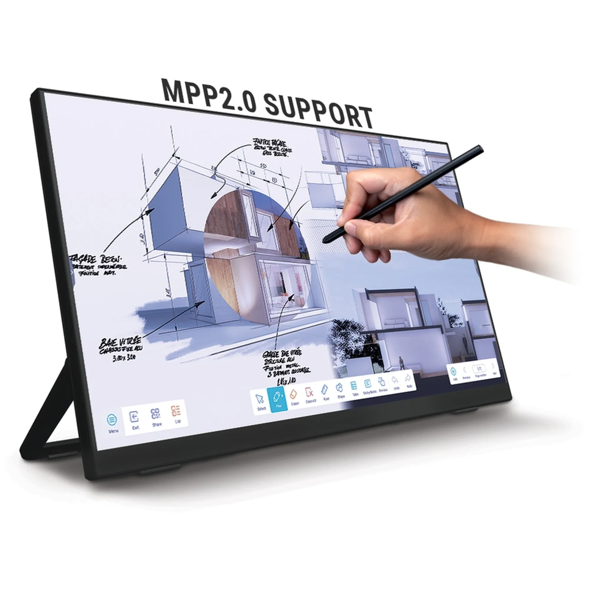 Купить Монитор сенсорный 27" Iiyama ProLite T2755QSC-B1 - фото 8