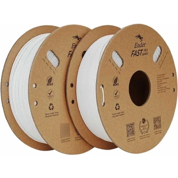 Купити Fast PLA Filament (пластик) для 3D принтера CREALITY Ender 2x1кг, 1.75мм, білий (3301010396) - фото 1
