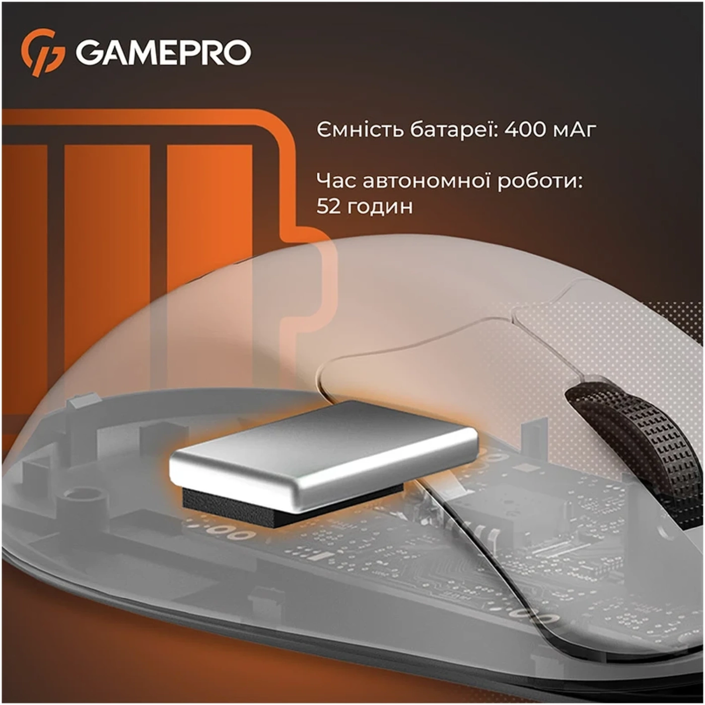 Купить Мышь GamePro Genesis Avenger Wireless/Bluetooth/USB White (GM096W) - фото 8