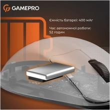 Купить Мышь GamePro Genesis Avenger Wireless/Bluetooth/USB White (GM096W) - фото 8