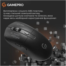 Купить Мышь GamePro Genesis Winner Wireless/Bluetooth/USB Black (GM079B) - фото 7