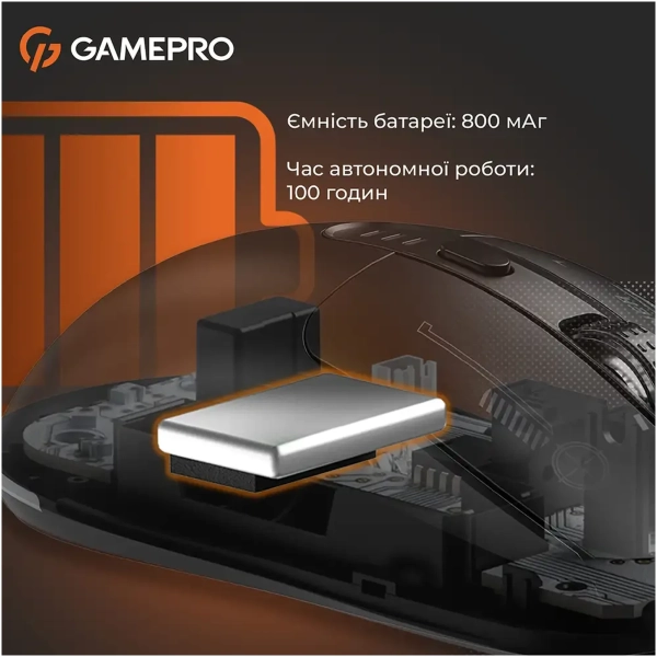 Купить Мышь GamePro Genesis Winner Wireless/Bluetooth/USB Black (GM079B) - фото 10