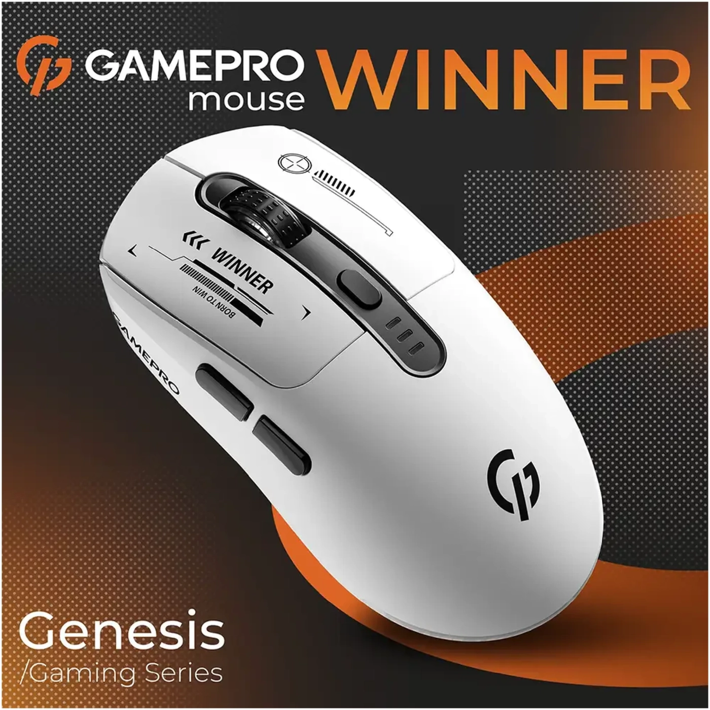 Купить Мышь GamePro Genesis Winner Wireless/Bluetooth/USB White (GM079W) - фото 11