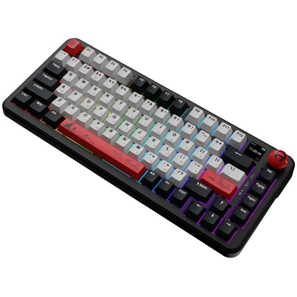 Купить Клавиатура Ajazz AK820 MAX RGB Avocado Switch Wireless With Screen (AK820MAX-AS-BG) Black - фото 6