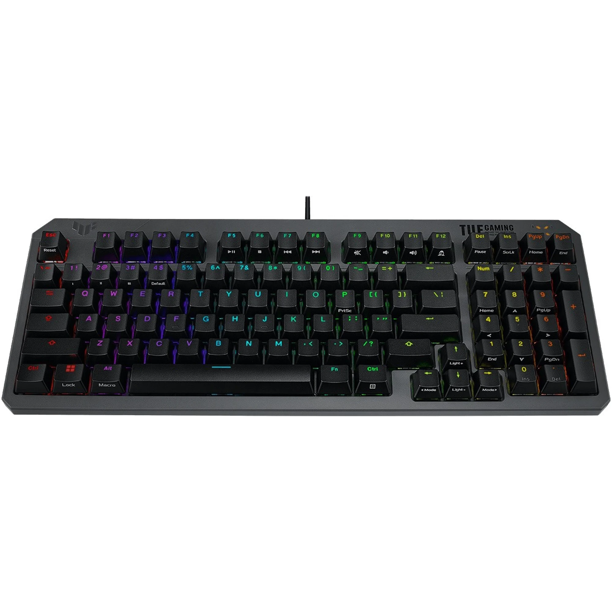 Купить Клавиатура ASUS TUF Gaming K3 Gen II Opti-Mech RGB Red Switches Black (90MP0390-BKMA00) - фото 3