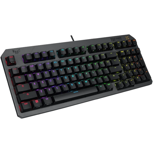 Купить Клавиатура ASUS TUF Gaming K3 Gen II Opti-Mech RGB Red Switches Black (90MP0390-BKMA00) - фото 4