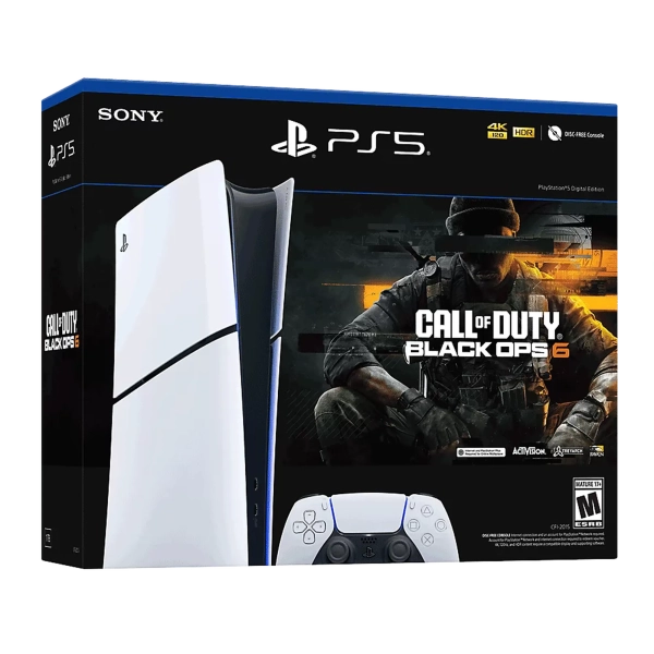 Купити Ігрова приставка Sony PlayStation 5 Slim Digital Edition (Call of Duty Black Ops 6 Bundle) (1000049606) - фото 6