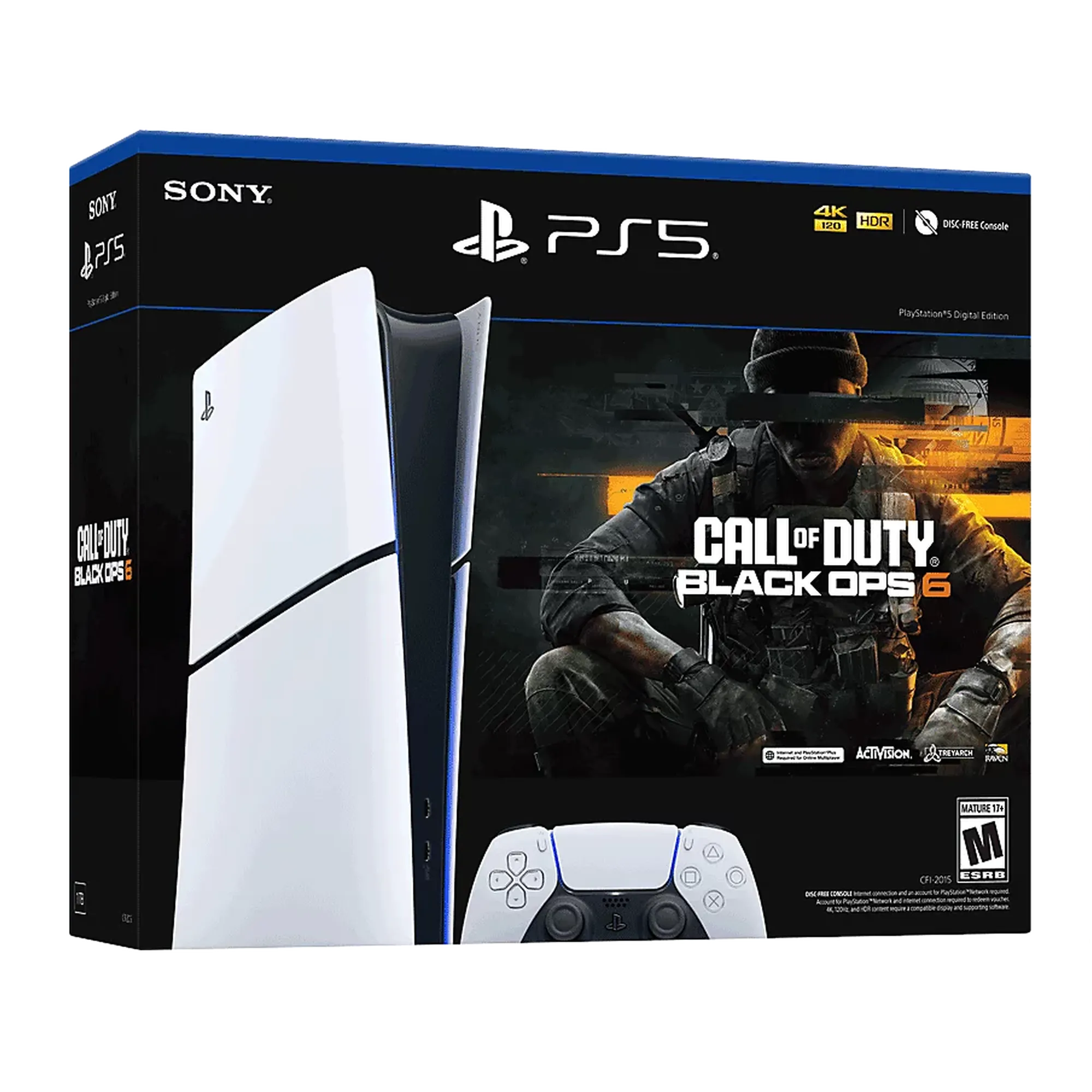 Купити Ігрова приставка Sony PlayStation 5 Slim Digital Edition (Call of Duty Black Ops 6 Bundle) (1000049606) - фото 6