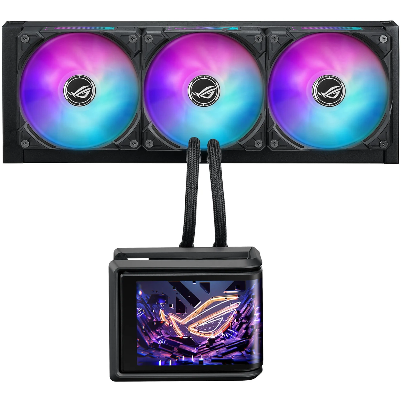 Купити Система водяного охолодження ASUS ROG-RYUO-IV-SLC-360-ARGB (90RC0151-B0EAY0) - фото 2