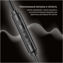 Купить Наушники ColorWay 3.5mm Wired Earphone UrbanBeat Black (CW-WD03BK) - фото 3