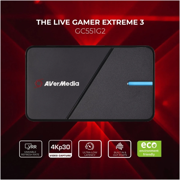 Купить Устройство захвата видео AVerMedia GC551G2 Live Gamer Extreme 3 (61GC551G20BK) - фото 5