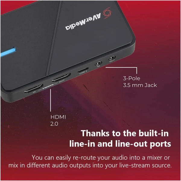 Купить Устройство захвата видео AVerMedia GC551G2 Live Gamer Extreme 3 (61GC551G20BK) - фото 8