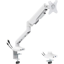 Купити Кріплення для монітора (кронштейн) Officepro MA451W 17-40" White - фото 5