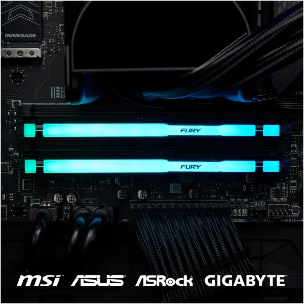 Купити Модуль пам'яті Kingston FURY Beast RGB DDR5-5600 128GB KIT (2x64GB) (KF556C40BBAK2-128) - фото 9
