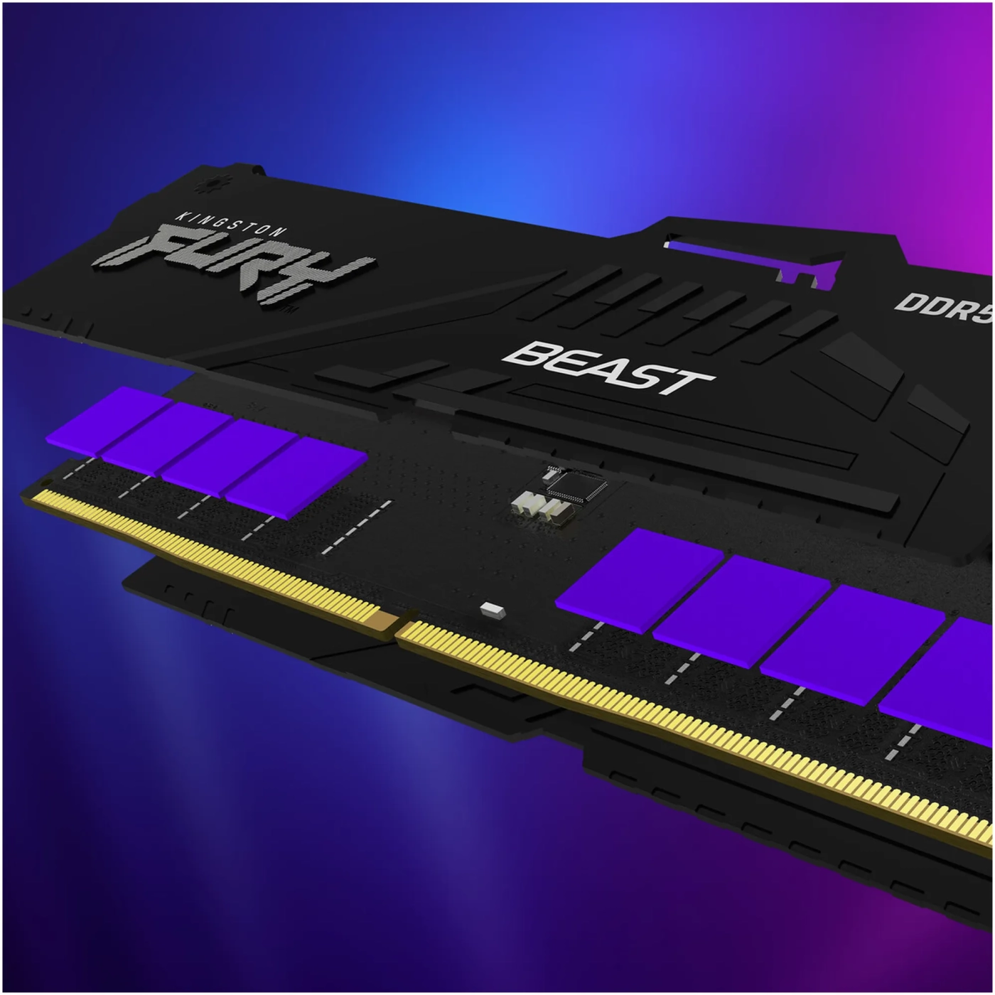 Купити Модуль пам'яті Kingston FURY Beast RGB DDR5-5600 128GB KIT (2x64GB) (KF556C40BBAK2-128) - фото 10