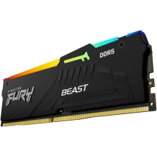 Купить Модуль памяти Kingston FURY Beast RGB AM5 DDR5-5600 128GB KIT (2x64GB) (KF556C36BBEAK2-128) - фото 4