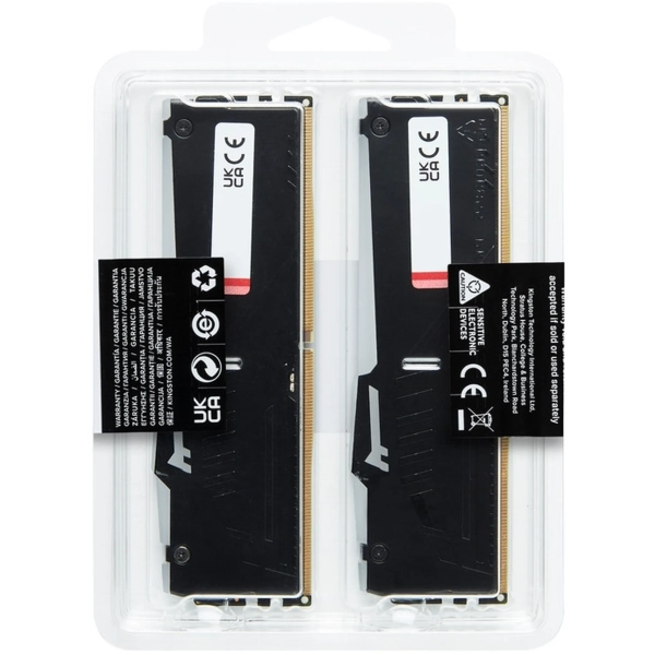Купить Модуль памяти Kingston FURY Beast RGB AM5 DDR5-5600 128GB KIT (2x64GB) (KF556C36BBEAK2-128) - фото 7