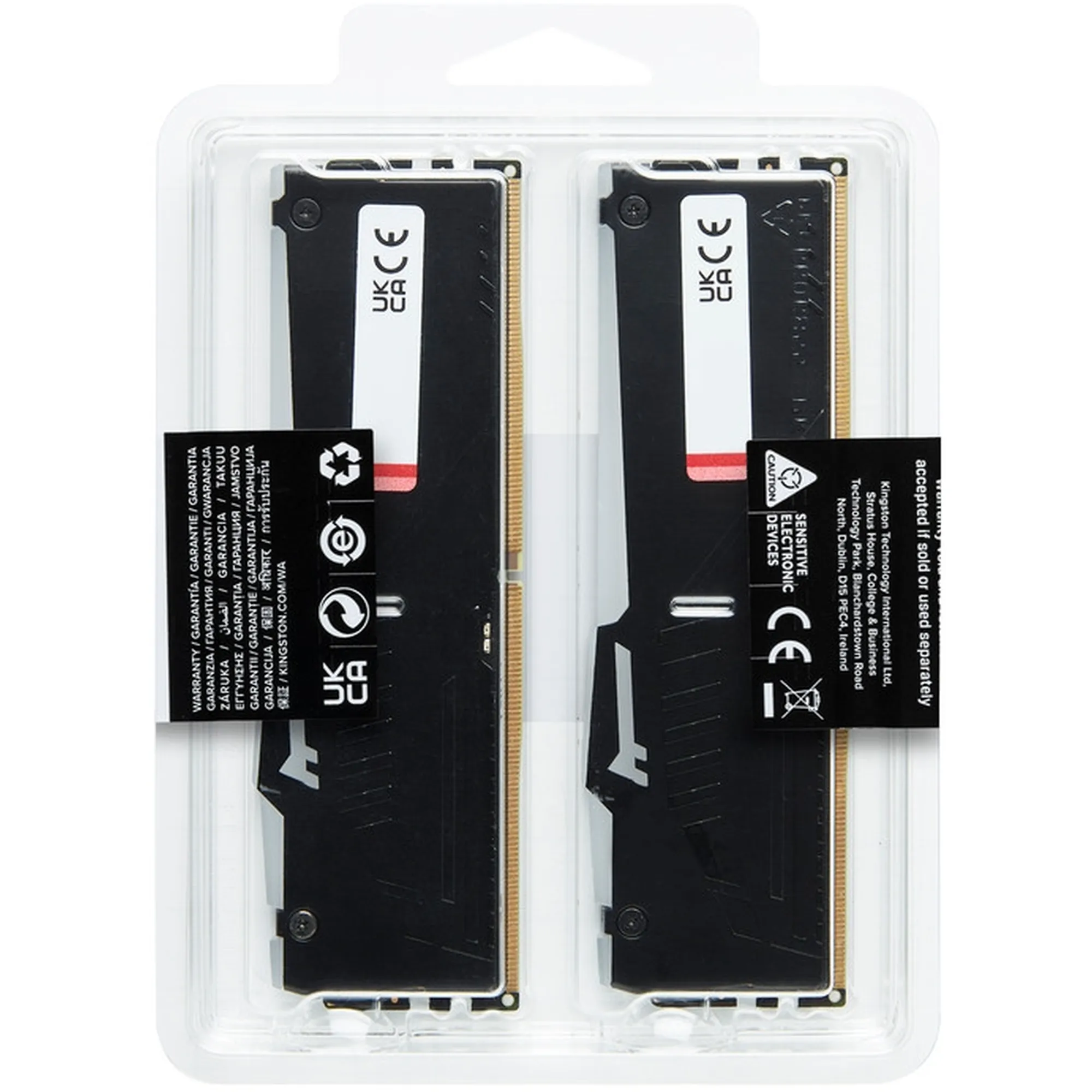 Купить Модуль памяти Kingston FURY Beast RGB AM5 DDR5-5600 128GB KIT (2x64GB) (KF556C36BBEAK2-128) - фото 7