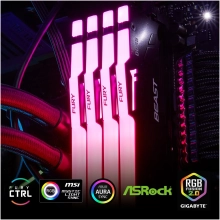 Купить Модуль памяти Kingston FURY Beast RGB AM5 DDR5-5600 128GB KIT (2x64GB) (KF556C36BBEAK2-128) - фото 11