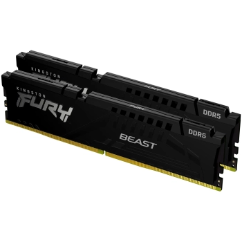 Купить Модуль памяти Kingston FURY Beast DDR5-5600 128GB KIT (2x64GB) (KF556C36BBEK2-128) - фото 1