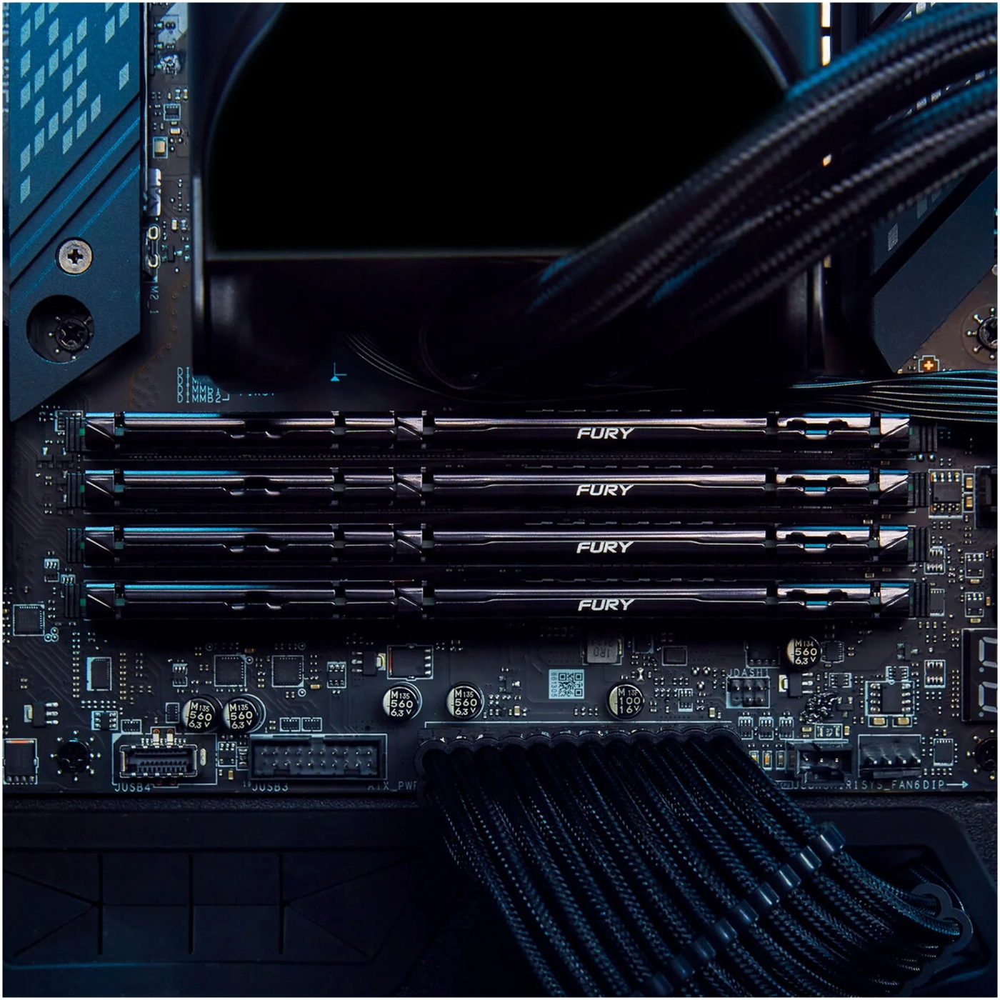 Купить Модуль памяти Kingston FURY Beast DDR5-5600 128GB KIT (2x64GB) (KF556C36BBEK2-128) - фото 10