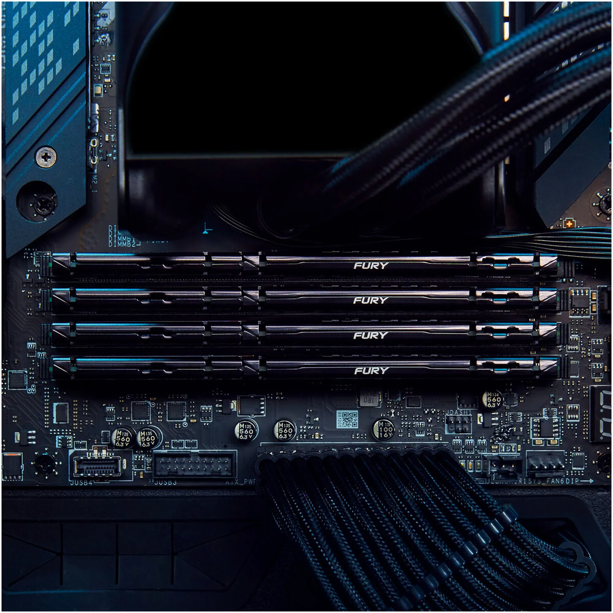 Купить Модуль памяти Kingston FURY Beast DDR5-5600 128GB KIT (2x64GB) (KF556C36BBEK2-128) - фото 10