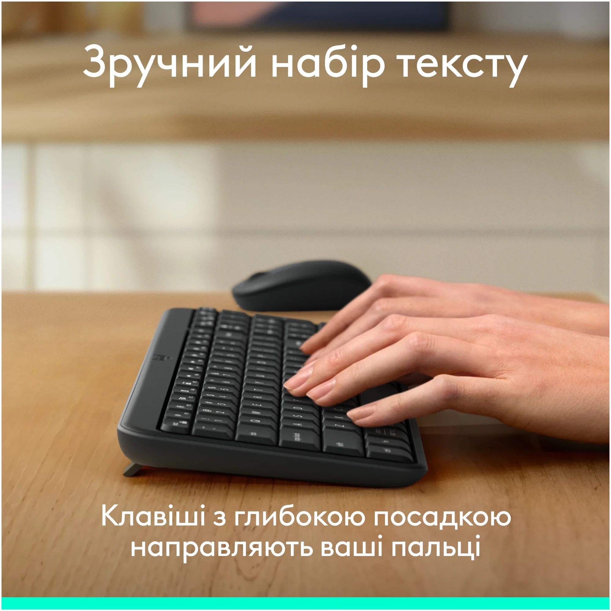 Купити Клавіатура Logitech K250 Bluetooth/Wireless UA Graphite (920-013822) - фото 2