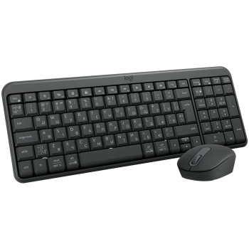 Купить Комплект клавиатура и мышь Logitech MK250 Bluetooth/Wireles UA Graphite (920-013823) - фото 1