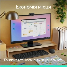 Купить Комплект клавиатура и мышь Logitech MK250 Bluetooth/Wireles UA Graphite (920-013823) - фото 6