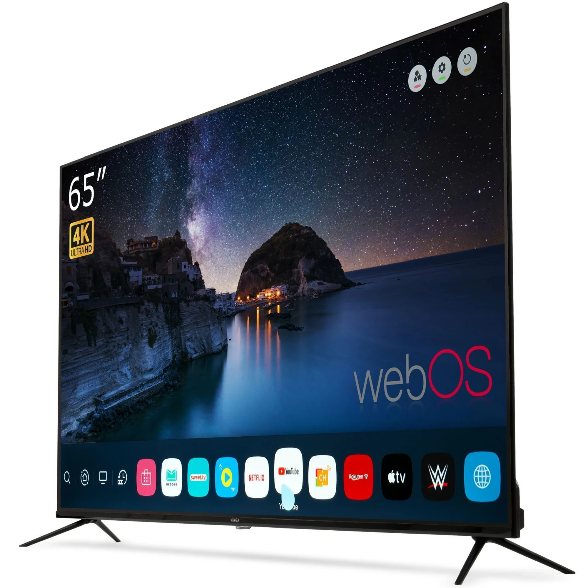 Купить Телевизор Vinga S65UHD25BWEB - фото 3