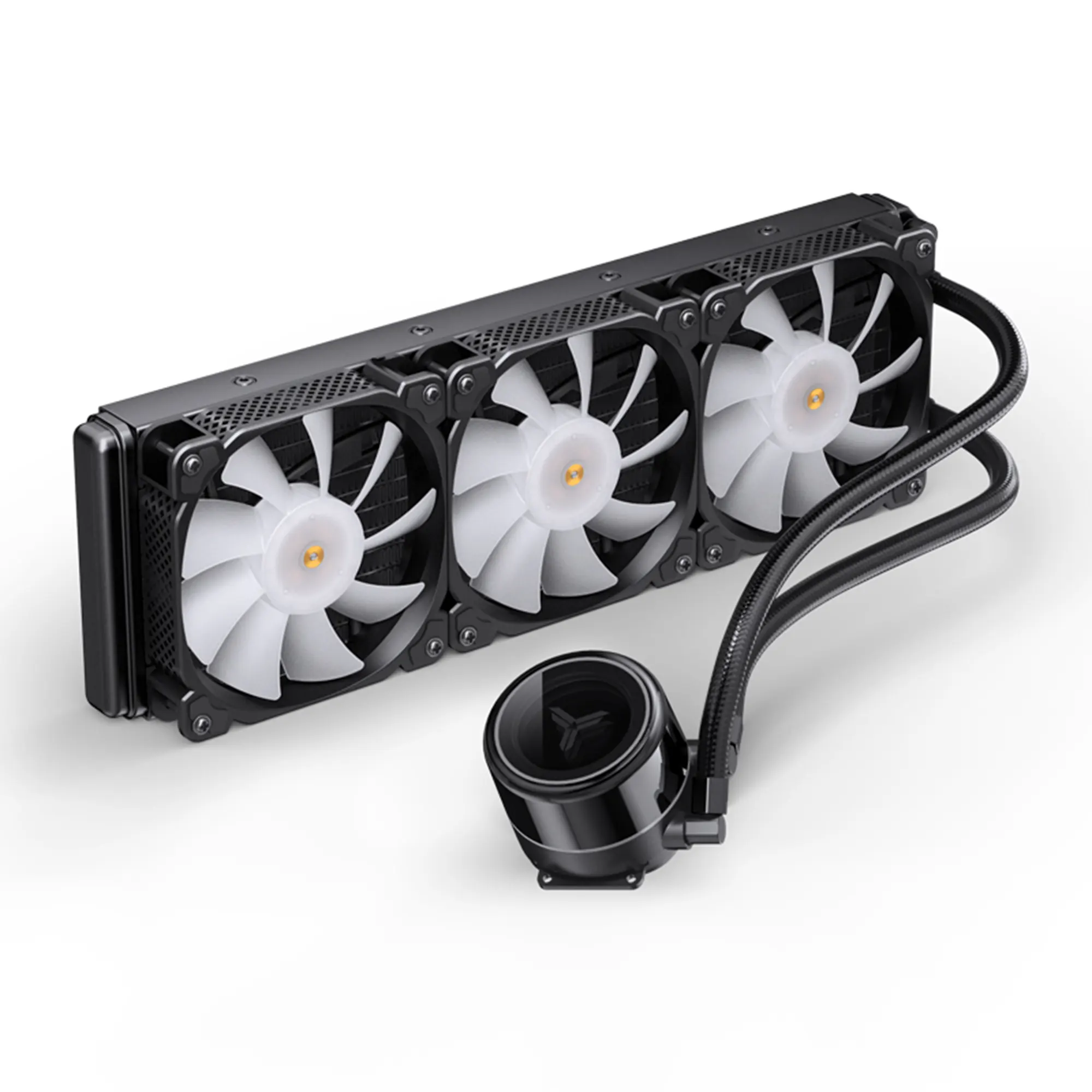Купить Система жидкостного охлаждения JONSBO TW7-360 ARGB Black (Intel LGA1700/1200/115X/2011 AMD AM4/AM5/4PIN PWM) - фото 7