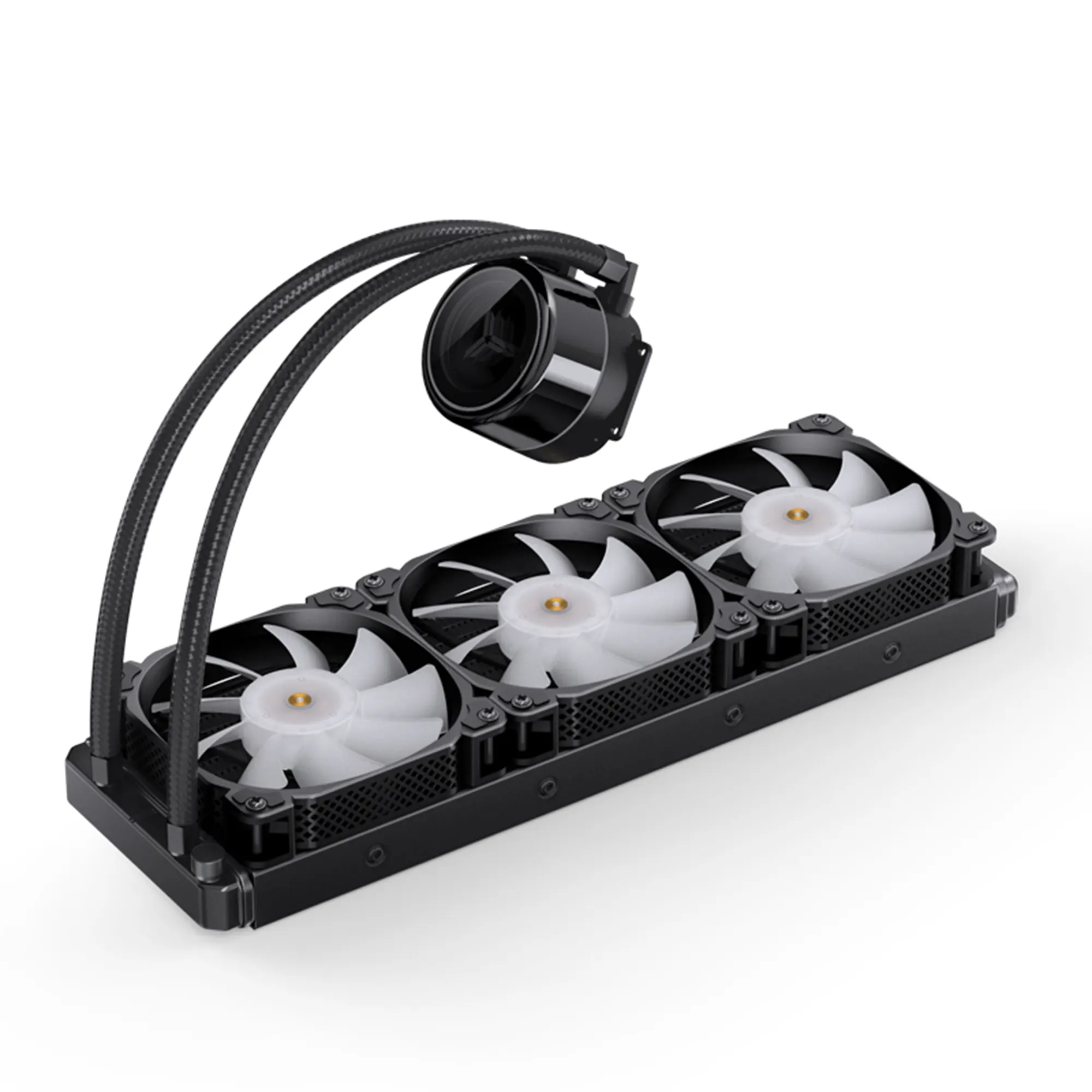 Купить Система жидкостного охлаждения JONSBO TW7-360 ARGB Black (Intel LGA1700/1200/115X/2011 AMD AM4/AM5/4PIN PWM) - фото 8