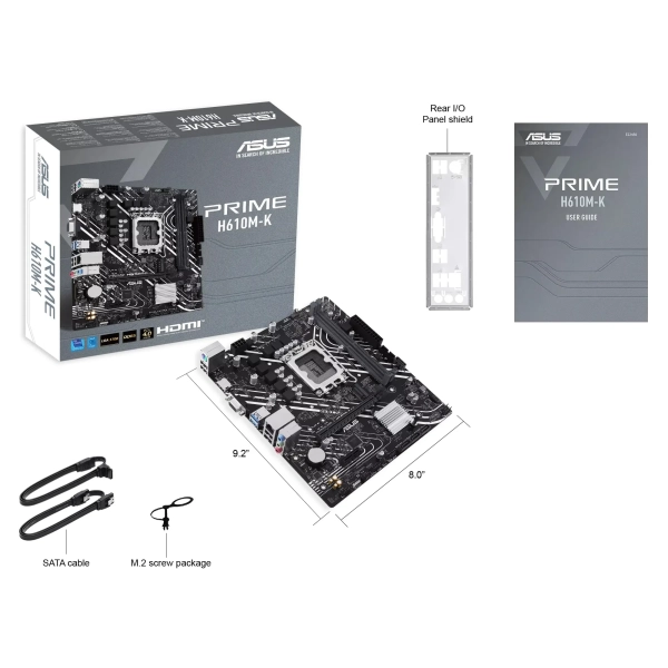 Купити Материнська плата ASUS PRIME H610M-K - фото 6