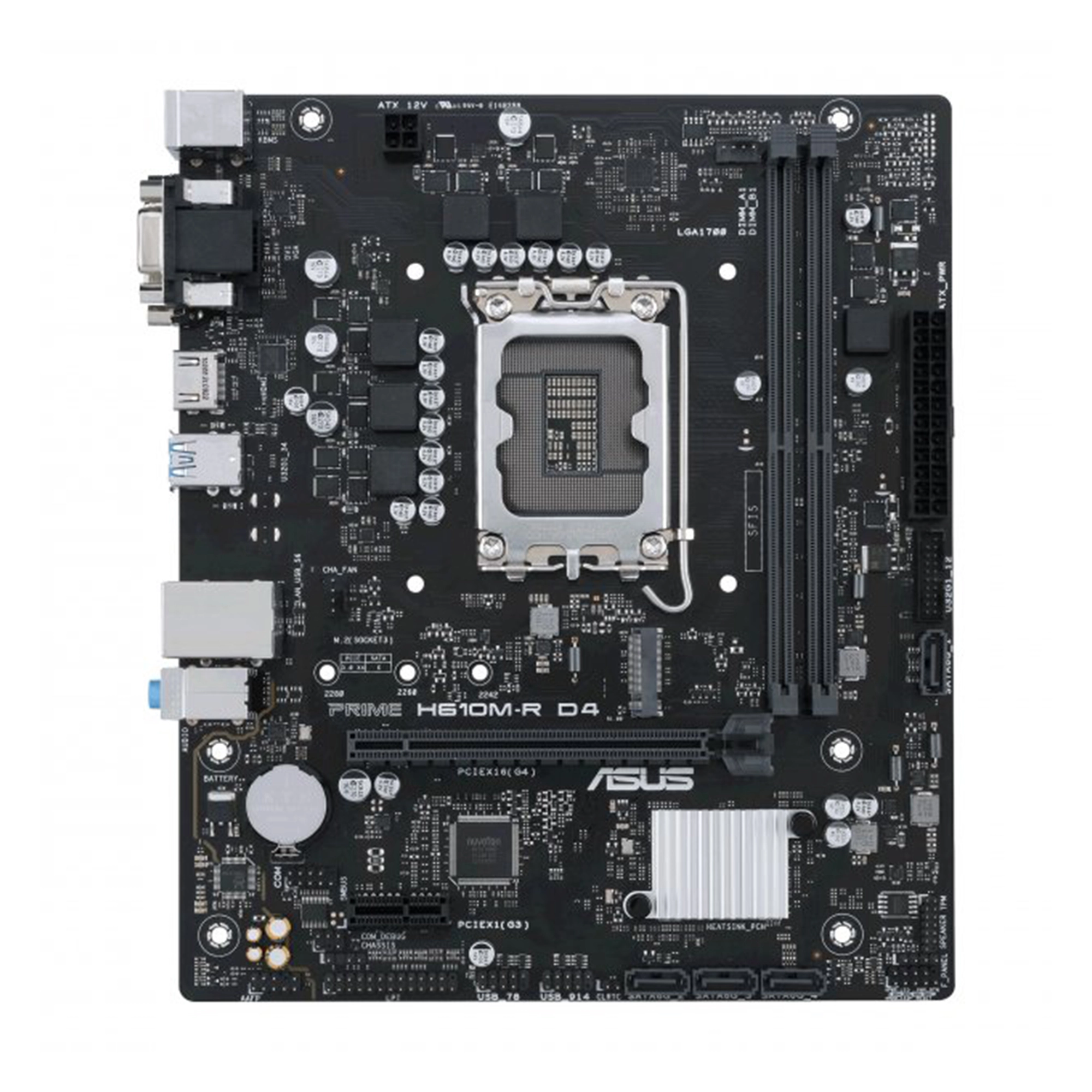 Купить Материнская плата ASUS PRIME H610M-R D4-SI - фото 2