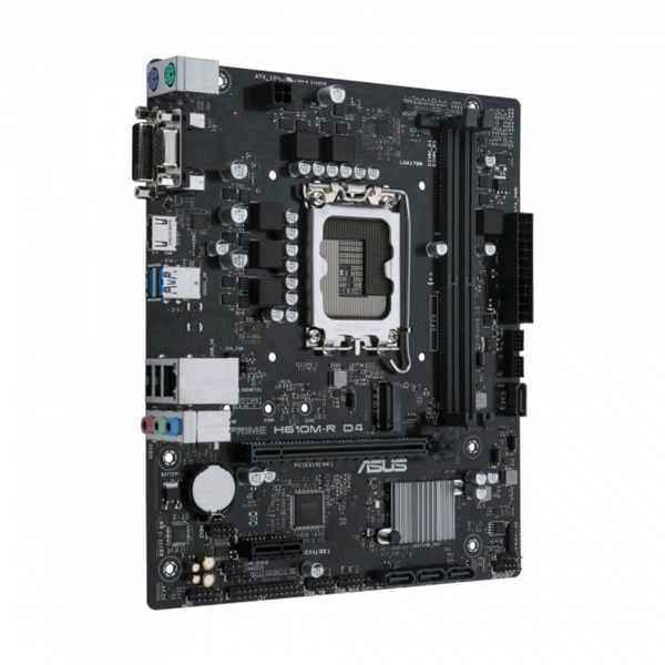 Купить Материнская плата ASUS PRIME H610M-R D4-SI - фото 3