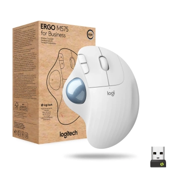 Купити Миша Logitech ERGO M575 for Business off-white BT (910-006438) - фото 1